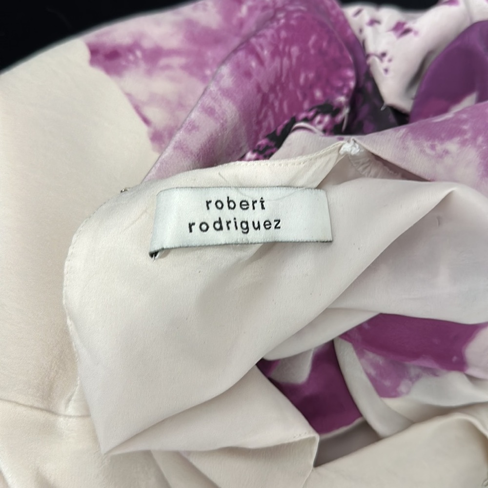 Robert Rodriguez Size Small 100% Silk Dress - Picture 4 of 4